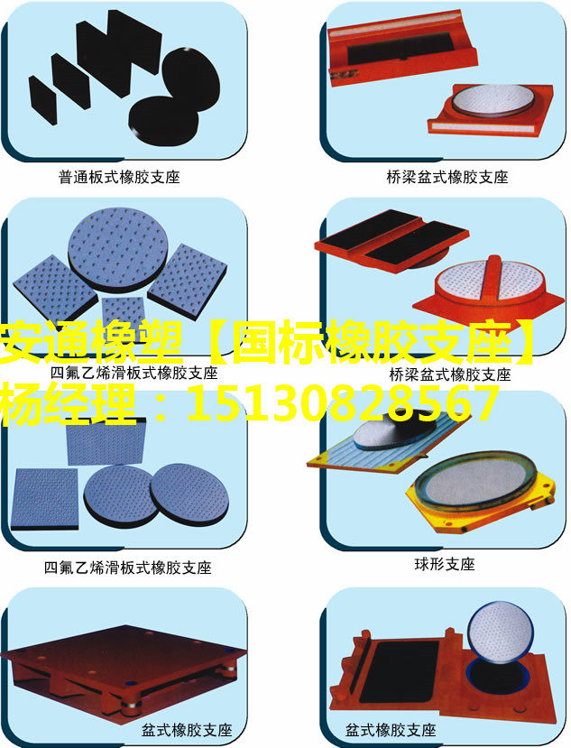 良品公路橋梁盆式橡膠支座廠家GPZ、QPZ