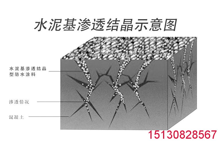 水泥基滲透結(jié)晶型防水涂料 認(rèn)準(zhǔn)橡塑*標(biāo)正品3